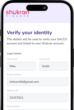 Quick Registration phone mockup